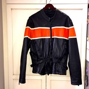 Leather Motorcycle Riding Jacket